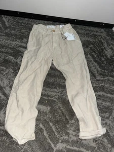 New Zara Boys size 8 linen pants - Picture 1 of 8