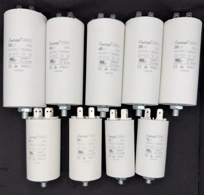 CBB60 Motor Start Run Capacitor450V 10uf 20uf 25uf 30uf 35uf 40uf 50uf - AU - image 1 of 3