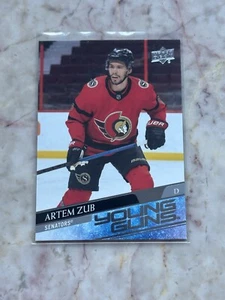 2020-21 Upper Deck Extended Series Young Guns #710 Artem Zub Senators Rookie RC - Picture 1 of 2