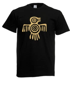 Herren T-Shirt AZTEC BIRD II Indianer Zeichen I Sprüche I Fun I Lustig bis 5XL - Picture 1 of 10