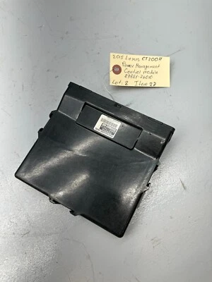 MÓDULO DE CONTROL DE FUENTE DE ALIMENTACIÓN LEXUS CT200h 2011-2015 ECM OEM 89681-76010 Foto 1 de 4