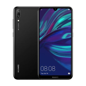 Huawei Y7 Pro(2019) 128GB Unlocked Android SmartPhone Black Brand New Sealed