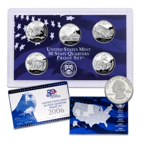2006 50 State Quarters Proof Set - Original Government Packaging - Picture 1 of 1