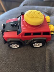 Little Tikes Slammin Racers Red SUV Car With Sounds Movement Toy Race Car