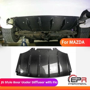 Difusor de parachoques trasero estilo JS para fibra de carbono Mazda MX5 NA Miata Roadster - Imagen 1 de 12