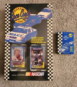 1991 Maxx Race Cards Complete Factory Regular & Update Sets - NASCAR Earnhardt 