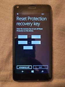 Microsoft Lumia 640 | RM-1073 | 8GB Strorage | I forgot the recovery key 