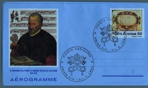 VATICANO FDC 1994 - IV centenario della morte di Giovanni Pierluigi da Palestina - Picture 1 of 1