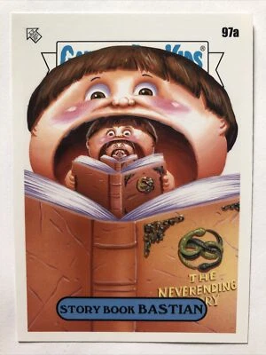 Garbage Pail Kids 2022 Topps Sticker Book Worms Story Book Bastian 97a - Image 1 of 2
