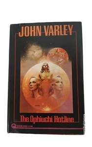 vintage 1977 sci-fi book by john varley the ophiuchi hotline hardcover. - Picture 1 of 2
