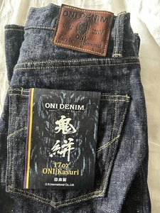 ONI KASURI DENIM REGULAR STRAIGHT Size 29, 17oz Denim Pants - Picture 1 of 15