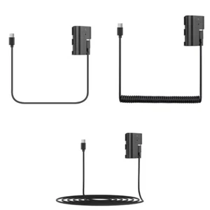 Travel Friendly USB C to LPE6 Dummy Battery for R 90D 80D 70D - Picture 1 of 11