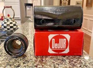 Minolta Rokkor 1:17 & DeJur Telephoto Wide Angle 50MM Lenses for Canon Minolta - Picture 1 of 10