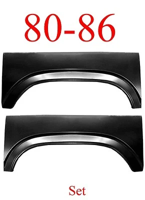 Juego de arco de rueda superior para camioneta Ford 80 86 y Bronco, cabina regular y extendida ¡ambos L&R! Foto 1 de 4