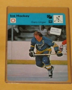 1978 Hockey 'Sportscaster', St. Louis Blues' Garry Unger - Picture 1 of 2