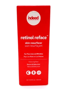 Retinol Reface Skin Resurfacer Indeed Labs ~ 1 fl oz / 30 ml líneas finas arrugas - Imagen 1 de 3