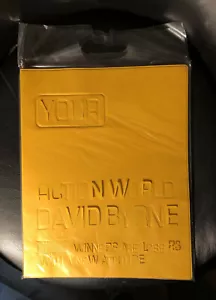 David Byrne Your Action Wolrd volume d'artista raro in confenzione originale - Bild 1 von 4