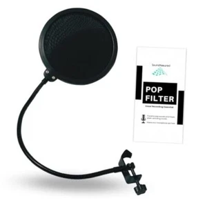 Pop Filter For Studio Microphone, Pop Shield Mic Wind Screen For Better Vocal - Picture 1 of 7