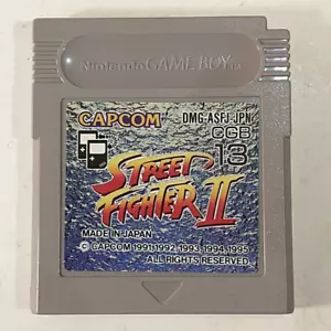 Street Fighter II 2 (Nintendo Game Boy GB, 1995) Japan Import - Picture 1 of 7