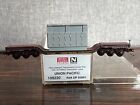 N Scale Micro-Trains Union Pacific Depressed Center Flat Car Generator Load UP