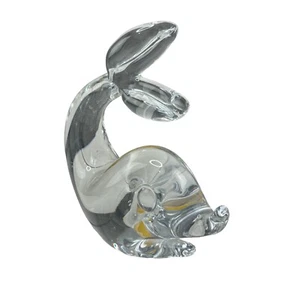 Royal Krona Sweden Lead Crystal Dolphin Figurine Signed Numbered - Picture 1 of 9