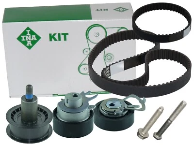 INA Zahnriemen Satz SKODA Fabia Octavia 1.4/ 2 Spann- 1 Umlenkrolle 2 Zahnriemen - Bild 1 von 4