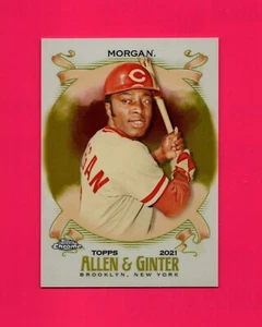 2021 Topps Allen & Ginter Chrome Gold Refractor #209 Joe Morgan HOF 21/50 - Picture 1 of 2