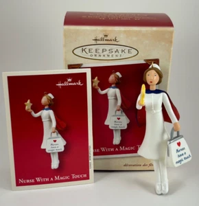 NUEVO - Enfermera con un toque mágico - 2003 Hallmark Ornament - QXG8567 - Imagen 1 de 8