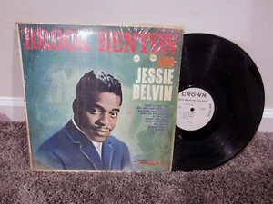 BROOK BENTON And Jessie Belvin 12" Vinyl Record Album LP Original - Picture 1 of 1