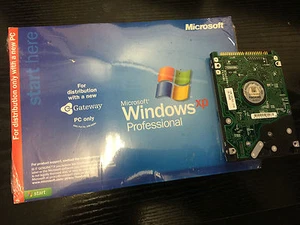 Windows XP Professional Install~ SP1~GATEWAY - NO PRODUCT KEY~HARD DRIVE~ - Picture 1 of 5