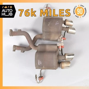Maserati GranTurismo M145 4.2L Exhaust Mufflers Tips Left & Right Side Set 76k - Picture 1 of 14
