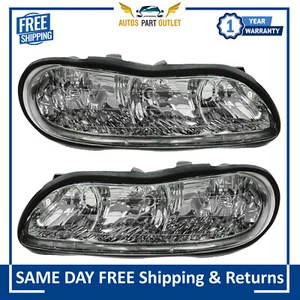 Nuevo juego de faros izquierda y derecha para Chevy Classic Olds 1997-2005 - Imagen 1 de 6