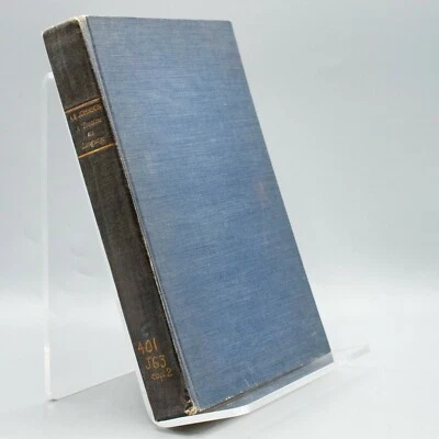 A Treatise on Language | A.B. Johnson | Ltd. Ed. #17/42 | San Francisco | 1940 - Image 1 of 4