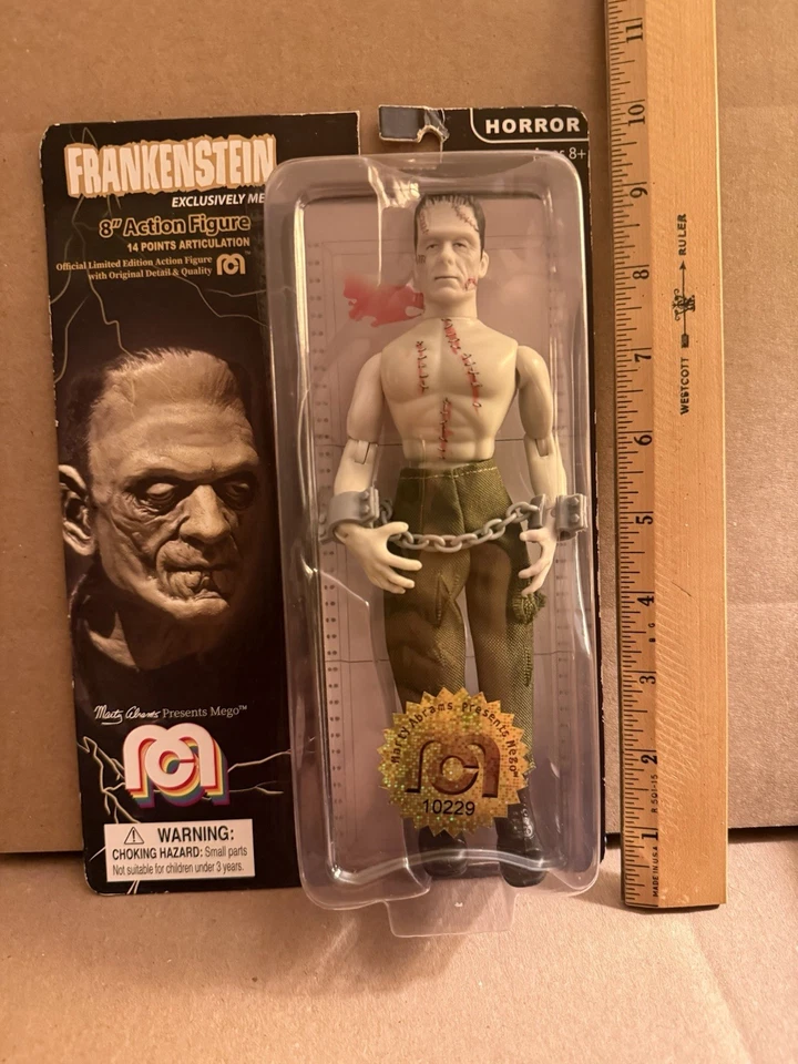 Mego Limited Edition 2019 Frankenstein 8" Action Figure Horror Collection