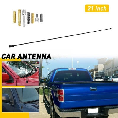 ANTENA DE MÁSTIL NEGRO DE REPUESTO 21 PULGADAS PARA FORD EXPLORER SPORT TRAC 2001-2010 EA Foto 1 de 4