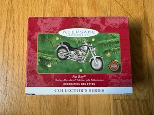 Hallmark Keepsake Ornament 2000 Fat Boy Harley-Davidson Collector's Series Nice! - Picture 1 of 4