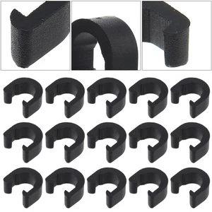 60 Pcs MTB Bike Frame C-Clips for Brake Cable Housing Hose Tube Shifter Cable - Picture 1 of 12