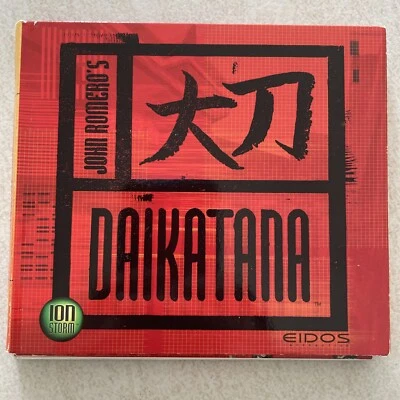 John Romero's Daikatana For PC 2000 CD Rom Ion Storm Eidos Manual - Image 1 of 4