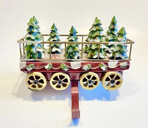 RARE Out Of Stock Target Christmas Express Tree Train Car Stocking Holder - Picture 1 of 7