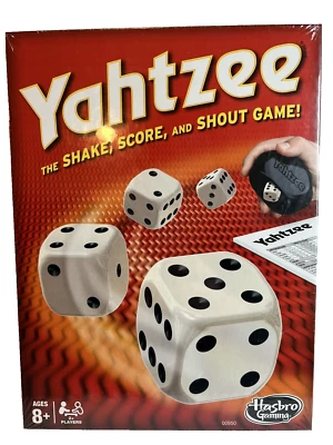 Yahtzee Hasbro Game BRAND NEW SEALED BOX - Image 1 of 4