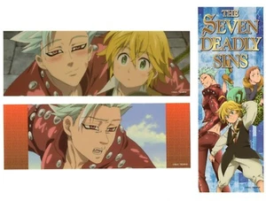 3 pcs big sticker The Seven Deadly Sins anime Ban Meliodas king - Picture 1 of 2