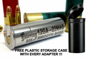 12GA to 22 Magnum SMOOTH BORE - Shotgun Adapter - Stainless - Free Ship & Case! - Picture 1 of 7