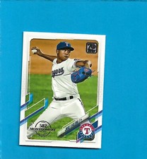 2021 Topps 582 Montgomery Club Foil Stamp #396 Jose Leclerc RC Texas Rangers