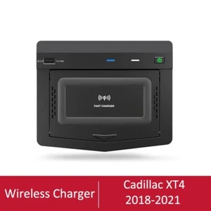 Chargeur Voiture Sans Fil pour Cadillac XT4 15w Fast Phone 2018-2021 Charge Rapide - Photo 1 sur 8