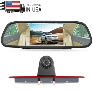 Backup Camera For Mercedes Dodge Sprinter Van Crafter from 2007-2019+5'' Monitor - Picture 1 of 12