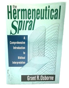 The Hermeneutical Spiral Grant Osborne Hardcover Book Biblical Interpretation B - Picture 1 of 3