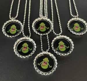 Halloween / Slimmer party favors / 6 necklaces / Ghostbusters/ Birthday - Picture 1 of 1