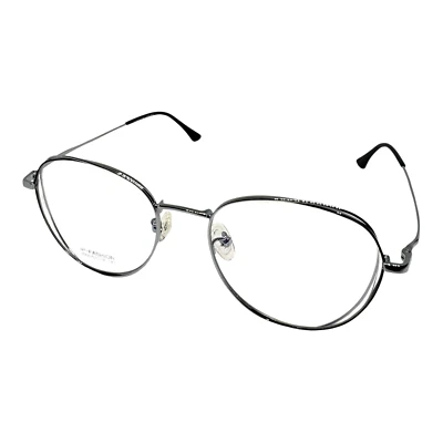 Anteojos Metal Plata Alambre Borde Redondo Gafas de Lectura Mujeres Grandes Monturas Elegantes Foto 1 de 4