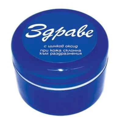 Zdrave Cream Zinc Oxide Skin Irritation Ultimate Wound Healing Face 30gr - Image 1 of 3