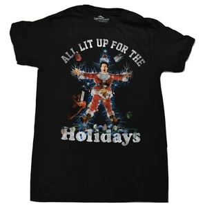 Christmas Vacation Mens All Lit Up For The Holidays Shirt New Medium - Picture 1 of 1